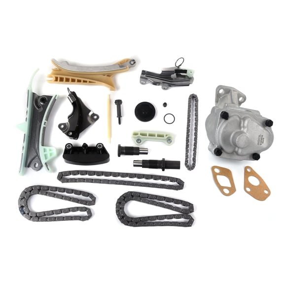 MOCA AUTOPARTS Timing Chain Kit w/o Gears Oil Pump Set Fit for 97-06 Ford Explorer 4.0L & 01-08 Ford Ranger 4.0L