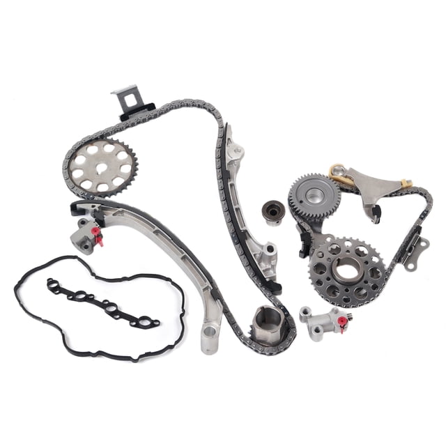 Timing Chain Tensioner Kit For Audi A4, TT, Volkswagen GTI, Passat 2.0L - Includes Chain, Gasket, Sprocket