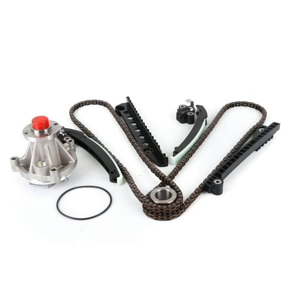MOCA AUTOPARTS Timing Chain Kit with Water Pump Set Fit for 2002 F-150 F-250 F-350 Super Duty 5.4L SOHC