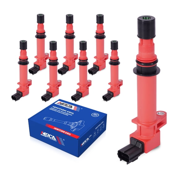 MOCA AUTOPARTS UF270 8x Ignition Coils Fit for 2002-2008 Dodge Ram 1500 3.7L & 2002-2008 Jeep Liberty 3.7L & 2006-2007 Mitsubishi Raider 4.7L