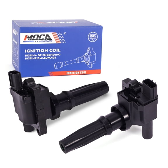 MOCA AUTOPARTS UF285 2x Ignition Coils Fit for 2001-2006 Hyundai Santa FE 2.4L & 2001-2006 KIA Magentis Optima 2.4L