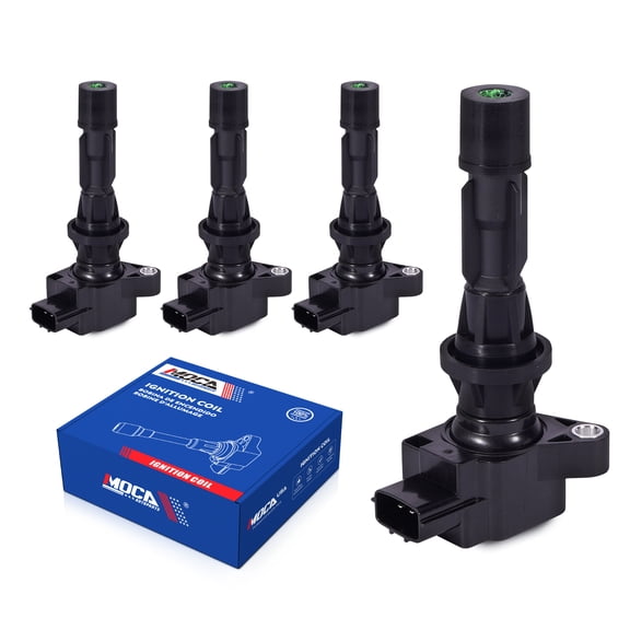 MOCA AUTOPARTS UF540 4x Ignition Coils Fit for 2006-2015 Mazda MX-5 Miata 2.0L & 2006-2013 Mazda 3 2.0L & 2007-2012 Mazda CX-7 2.3L