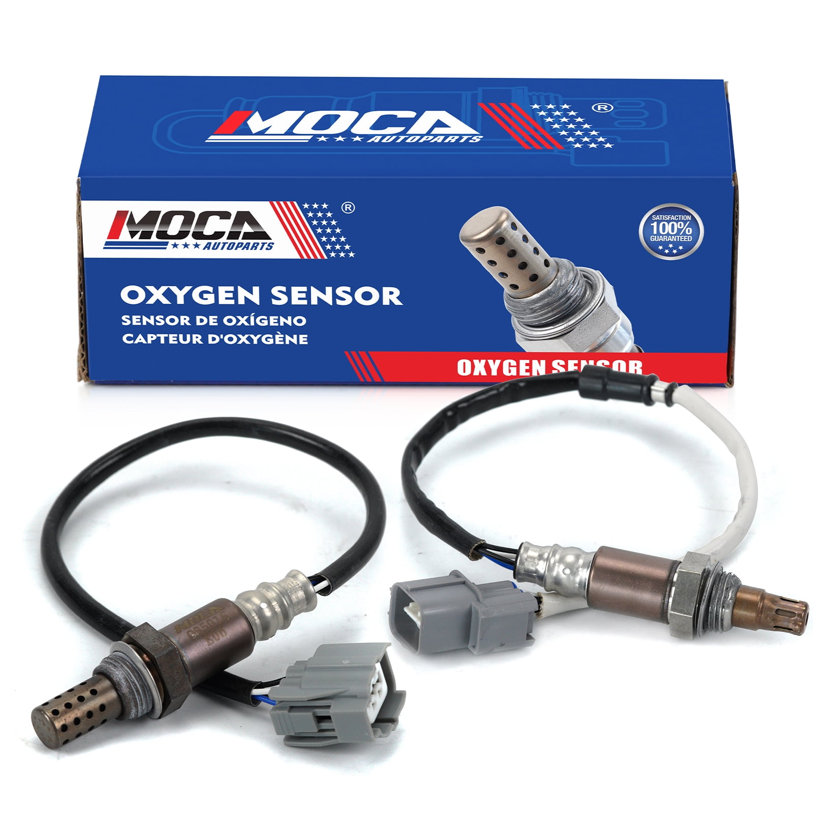 MOCA AUTOPARTS Upstream & Downstream O2 Oxygen Sensor Fit for 2003-2009 Honda Element 2.4L