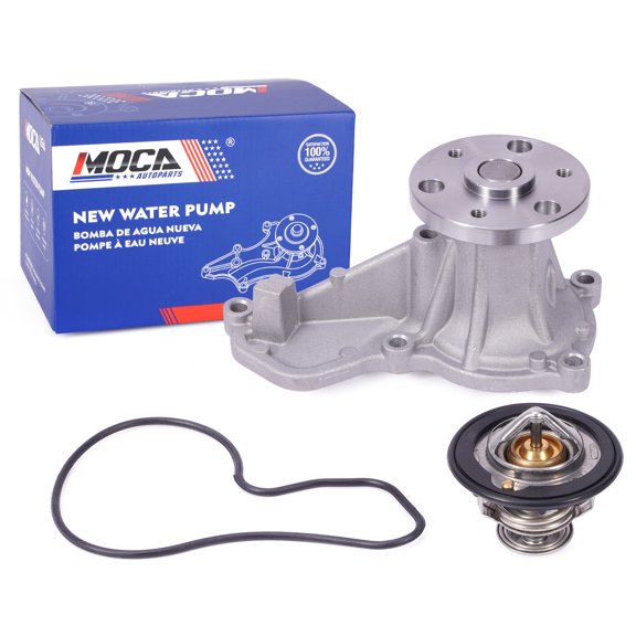 MOCA AUTOPARTS Water Pump w/ Thermostat Fit for 2012-2015 Honda Civic 1.8L & 2013-2015 Acura ILX 2.0L