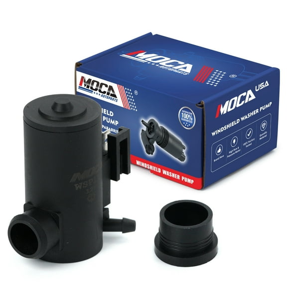 MOCA AUTOPARTS Windshield Washer Pump Fit for 1986-1993 Acura Integra & 1990-2004 Subaru Legacy & 2003-2011 Honda Civic