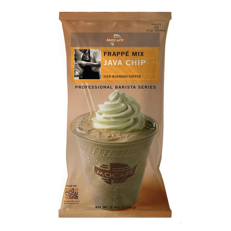 MOCAFE Frappe Java Chip Ice Blended Coffee, 3-Pound Bag Instant