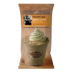 MOCAFE Frappe Java Chip Ice Blended Coffee, 3-Pound Bag Instant Frappe Mix, Coffee House Style Blended Drink Used in Cof