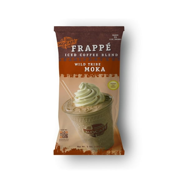 MOCAFE Wild Tribe Moka Frappe Mix, 3 lbs. bag