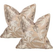 MOCOFO Pillowcase 2pc Modern Abstract Design Jacquard - Light Luxury, Comfortable, Wear-Resistant Pillow Cover - Decorative Sofa, Bed, and Seat Cushion Cover