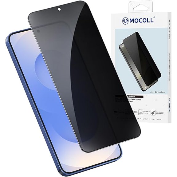 MOCOLL for Samsung Galaxy S25 Privacy Screen Protector Tempered Glass (Galaxy S25 Plus)