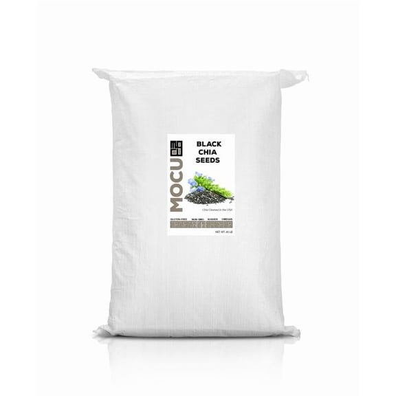 MOCU NON-GMO Black Chia Seeds 45LB