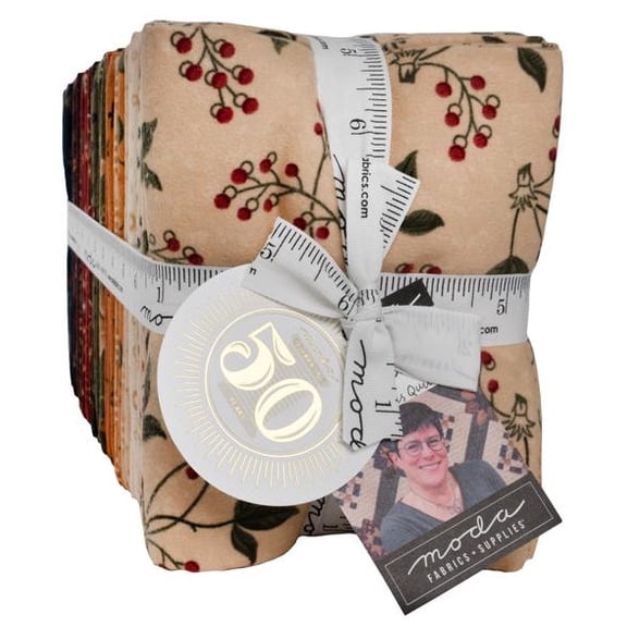 MODA - Flannel Season Fat Quarter Bundle by Kansas Troubles 40 pcs