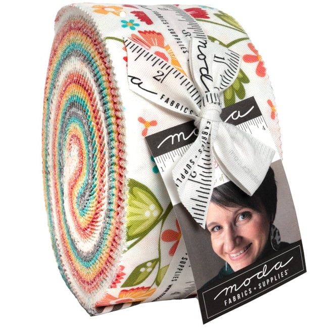 MODA - In The Garden Jelly Roll by Corey Yoder 40 pcs