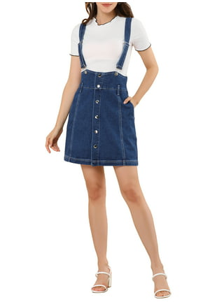 Denim Overall Skirt