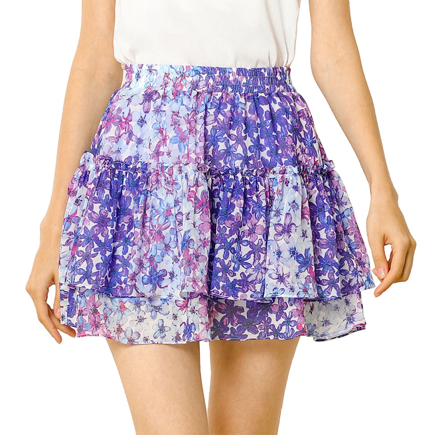 【BONNAE】 Printed mini skirt ♥ skirt - skirt - bonnae