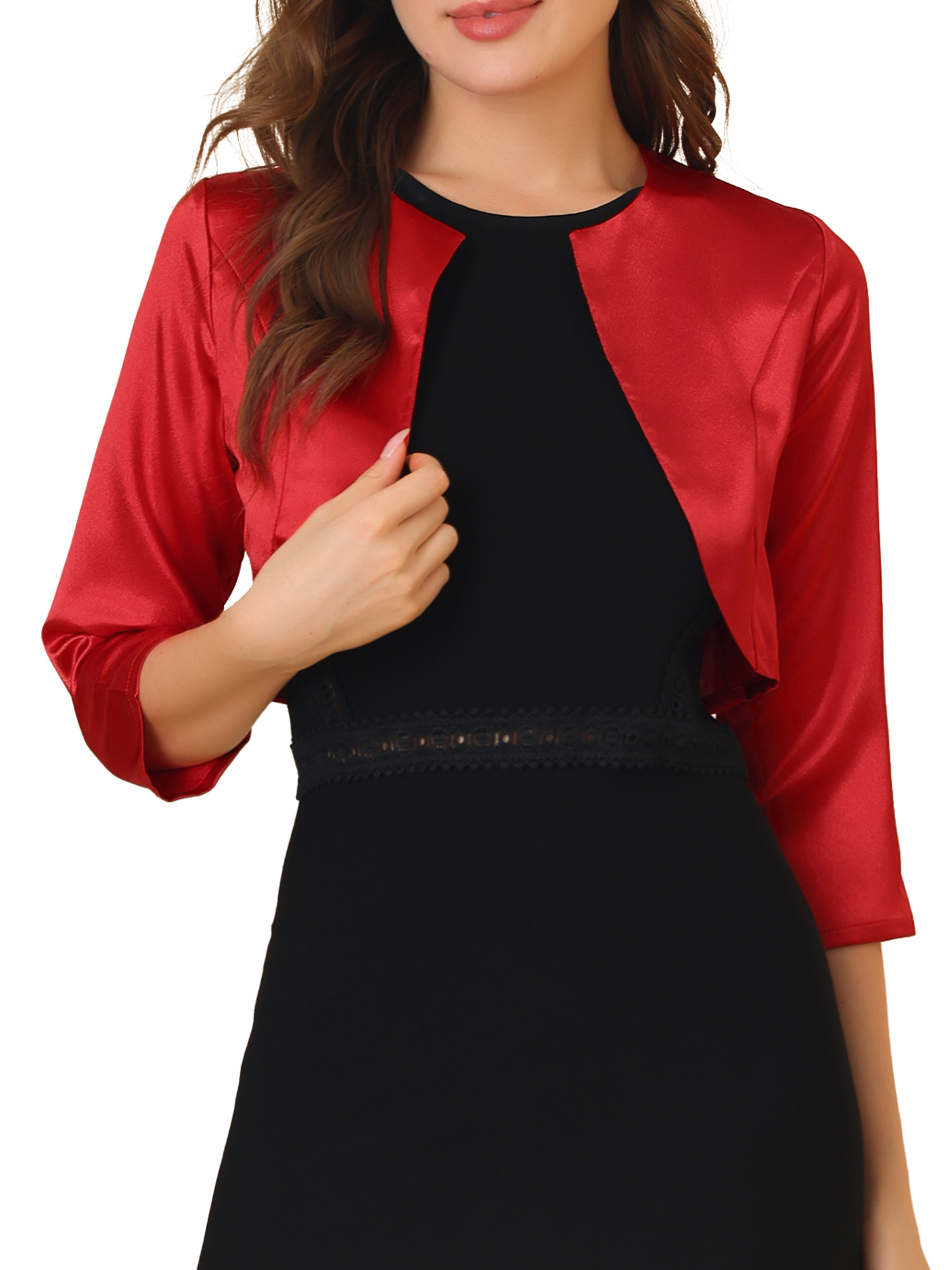 Hyfve Women's Toasted Coconut Season Bolero Shrug Cardigan In Dark Taupe - Size L - Foto 5