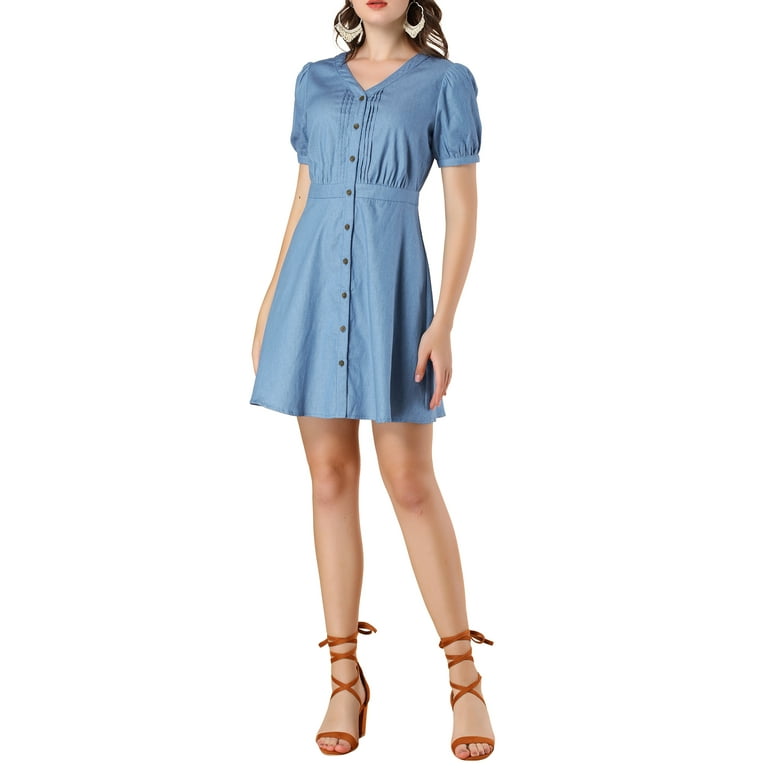 Juniors on sale chambray dress