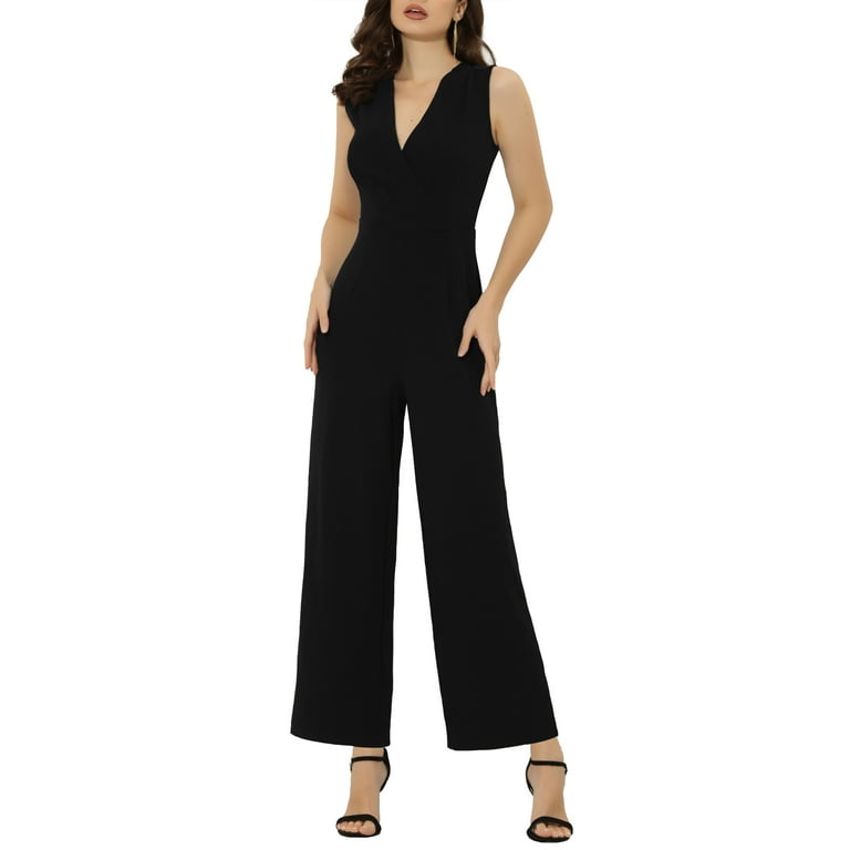 Juniors black jumpsuit sale