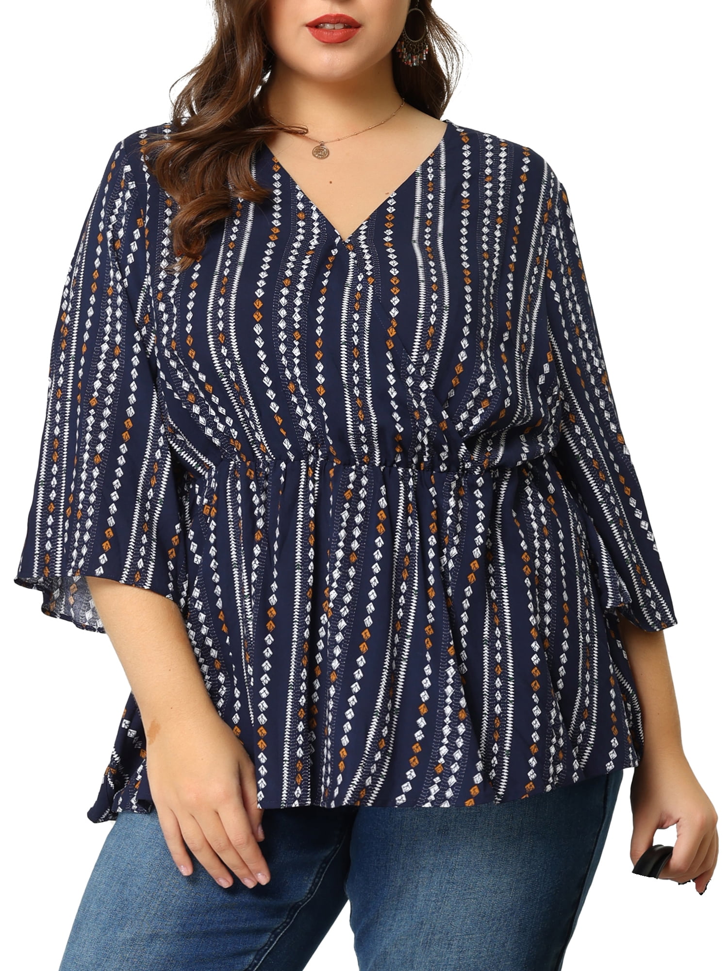 boho peplum top