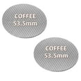 thumbnail image 1 of MODANU 2 Pack Espresso Puck Screen, 53.5 mm Stainless Steel Reusable 1.7mm Thickness 150μm Coffee Filter Screen, Espresso Portafilter Low Shower Screen, Contact Screen, 1 of 6
