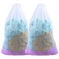 thumbnail image 1 of MODANU 2 Pack Mesh Laundry Bag 24 x 36 Inch Heavy Duty Drawstring Bag for College, Dorm, Travel, Family and Apartment Dwellers, White, 1 of 5