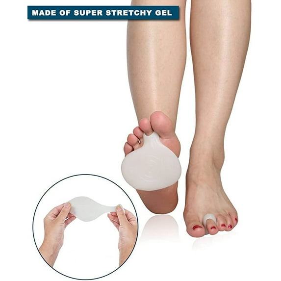 MODANU 2 Pairs Ball of Foot Cushions for Rapid Pain Relief, Metatarsal and Mortons Neuroma Pads, Forefoot Pads, Ball of Foot Pads, Instant Relief for Women and Men