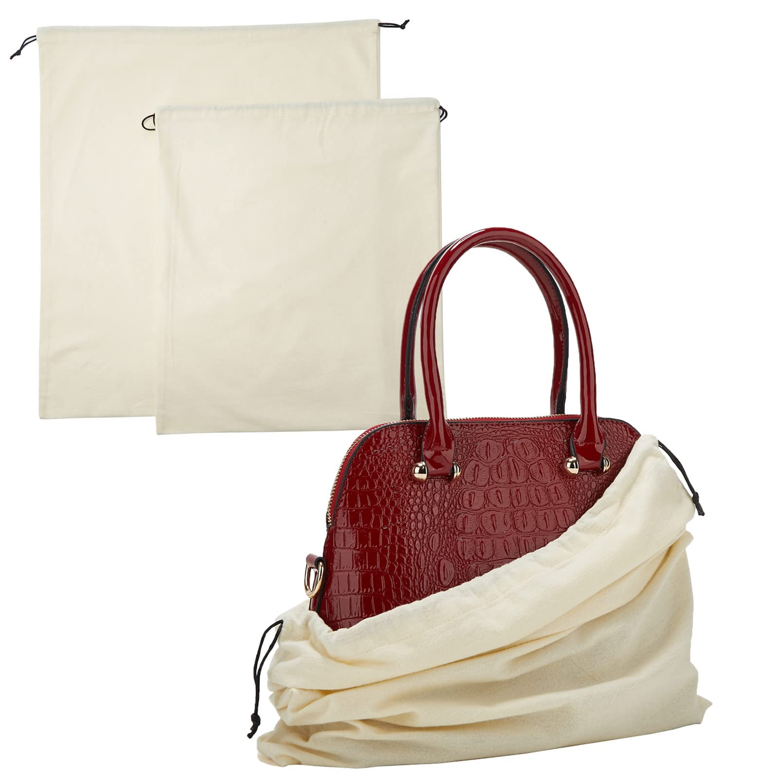 MODANU Pcs Dust Bags for Handbags Travel Storage Pouch, Silk