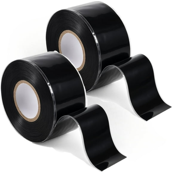 MODANU 2 Rolls Grip Tape, Grip Tape for Handles, Silicone Rubber Wrap for Pull Up Bars, Sports, Dumbbells, Barbells, Gym Equipment and Tools(2inx 9.84ft/Roll)