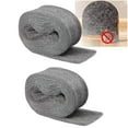 thumbnail image 1 of MODANU 2 Rolls Steel Wool for Mice Control 3in ×12 ft Steel Wool, Gap Filter for House & Garage - Keep Mice Away from Holes, Siding, Pipeline, Vents in Garden, House, 1 of 8