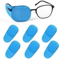 thumbnail image 1 of MODANU 6 Pack Glasses Eye Patch, Reusable Non-Woven Eye Patches for Adults Kids Lazy Eye Amblyopia Strabismus, Blue, 1 of 6