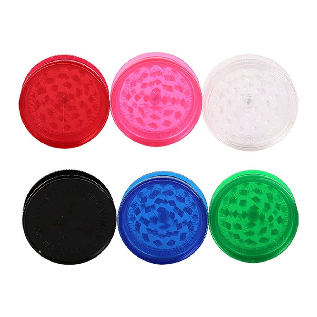 MODANU 6 Pack Herb Grinder, 2.3 inches Small Spices Grinder With