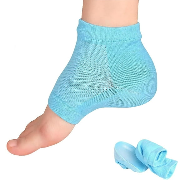 MODANU Height Max Socks Invisible, Non-Slip and Reusable Shoe Lifts Height Increase Socks Reduce Foot Pain and Correct Poor Posture for Women Men(3.5CM, Blue)