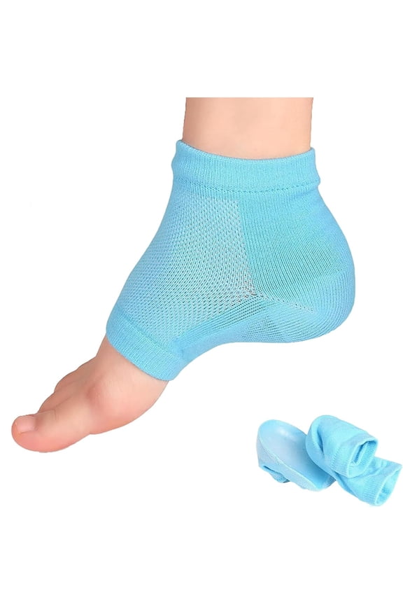 Height Max Socks Invisible, Non-Slip and Reusable Shoe Lifts Height Increase Socks Reduce Foot Pain and Correct Poor Posture for Women Men(3.5CM, Blue)