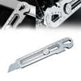thumbnail image 1 of MODANU Mutipurpose Utility Knife, Stainless Steel Retractable Box Cutter (18mm Wide), Multi-functional Utility Knife with Safety Lock for Office,Home,School, 1 of 8