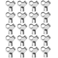 thumbnail image 1 of MODANU Radiator Keys for Bleeding Old Home Radiator, Radiator Bleeding Air Valve Key, Radiator Bleeder Key (20Pcs, Silver), 1 of 6