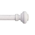 thumbnail image 1 of MODE Farmhouse Collection Adjustable Curtain Rod Set with Porch Doorknob Finials, Fits 60” to 132” Windows, 1 of 7