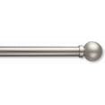 thumbnail image 1 of MODE Premium Collection Adjustable Single Rod Set with Modern Ball Finials, Fits 60” to 132” Windows, 1 of 7