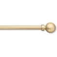 thumbnail image 1 of MODE Simplicity Single Adjustable Curtain Rod Set with Modern Ball Finials, Fits 24” to 60” Windows, 1 of 6