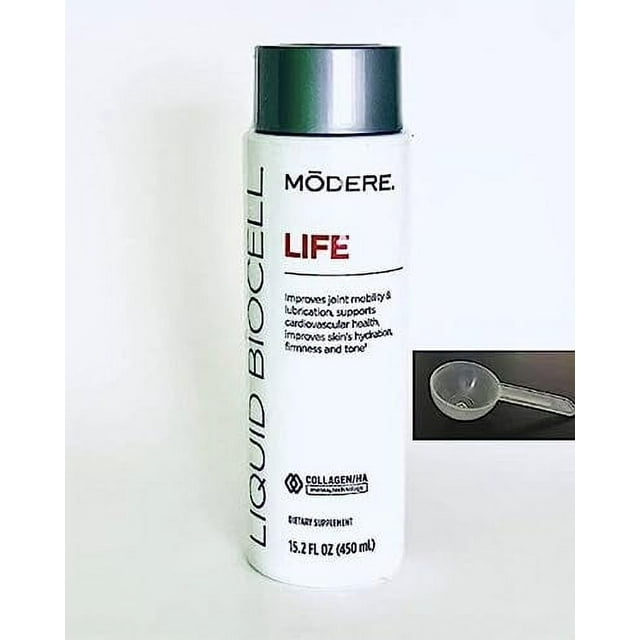 MODERE Natural Liquid Biocell Collagen with Hyaluronic Acid, 1 Tbsp