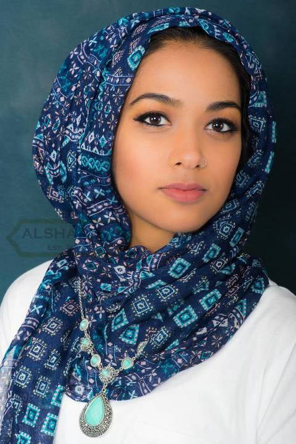 MODERN FASHION SCARF WITH GLITTER, MUSLIM HIJAB 66