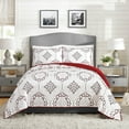 thumbnail image 1 of MODERN HEIRLOOM CHAMBERS QUILT SET - 3 PIECE, 1 of 5