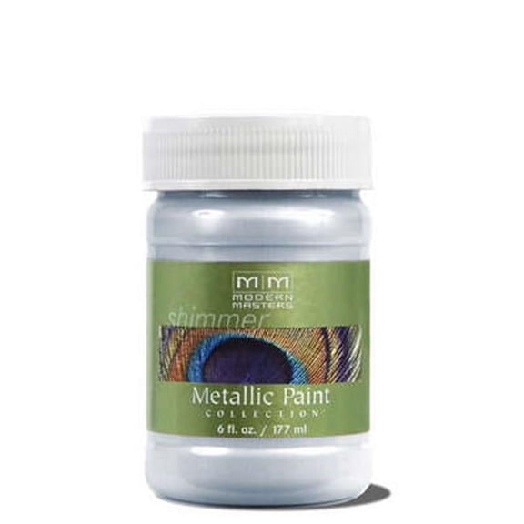 MODERN MASTERS ME150 6 oz. Silver Metallic Paint