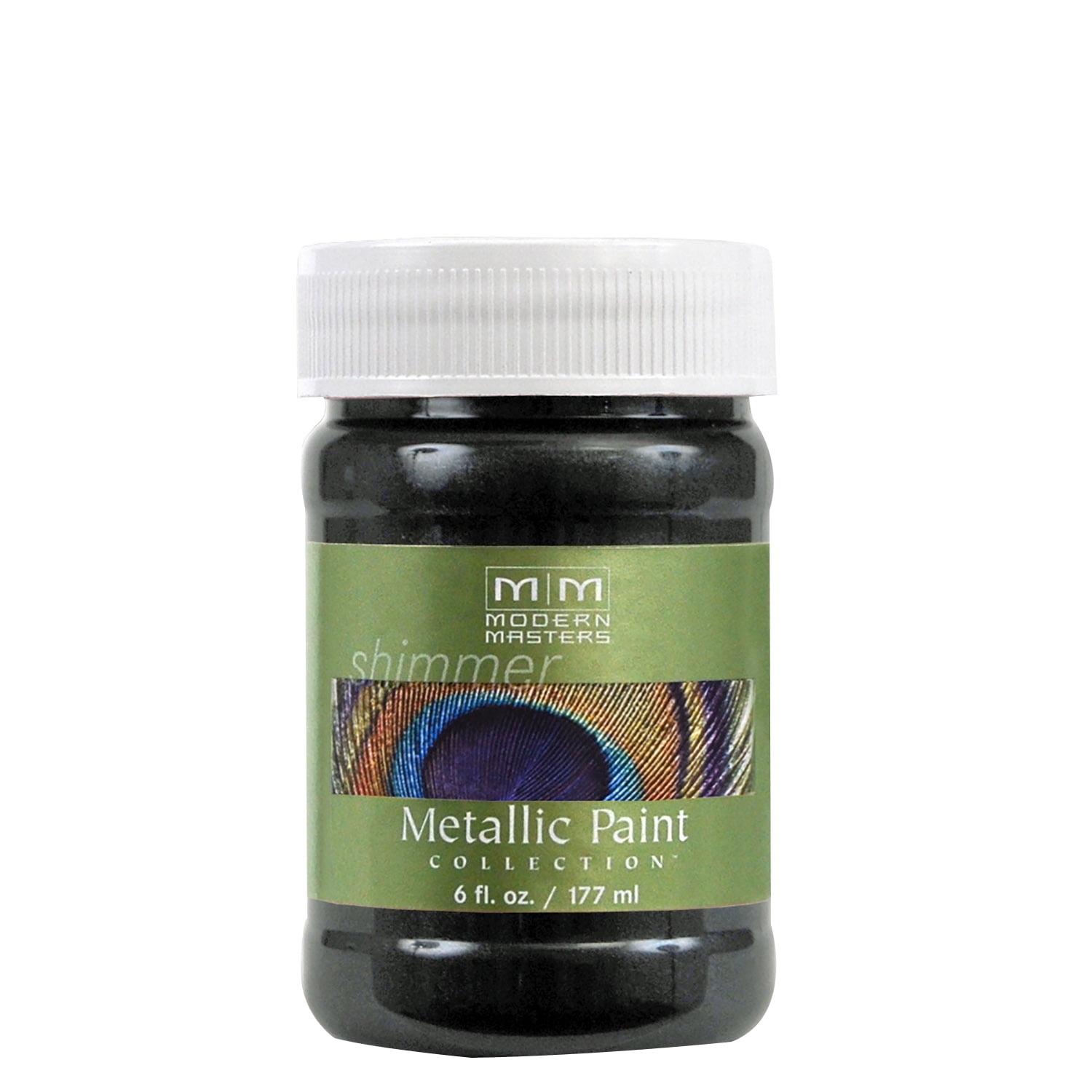 MODERN MASTERS ME700 6 oz. Black Pearl Metallic Paint