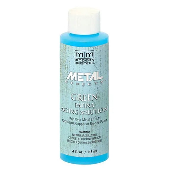 4 oz Modern Masters PA901 Green Metal Effects Aging Solution