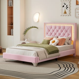 Siavonce Pink Adjustable Massage Leather Chair Esthetician