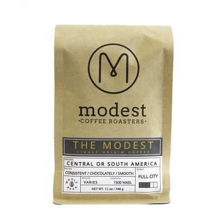 MODEST COFFEE ROASTERS COFFEE SO THE MODEST 12 OZ