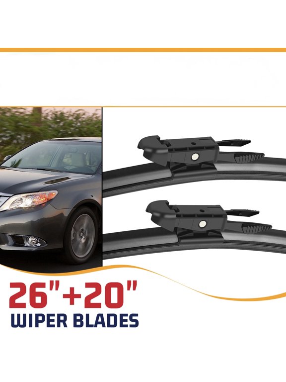 Windshield Wiper Blades Pinch Tab 26"+20" for Toyota Avalon 2005-2012