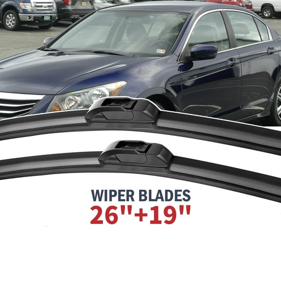MODIGT Windshield Wiper Blades U/J Hook 26"+19" for Toyota Prius 2010-2015, Toyota Sienna 2004-2010,Toyota Prius V 2015-2016