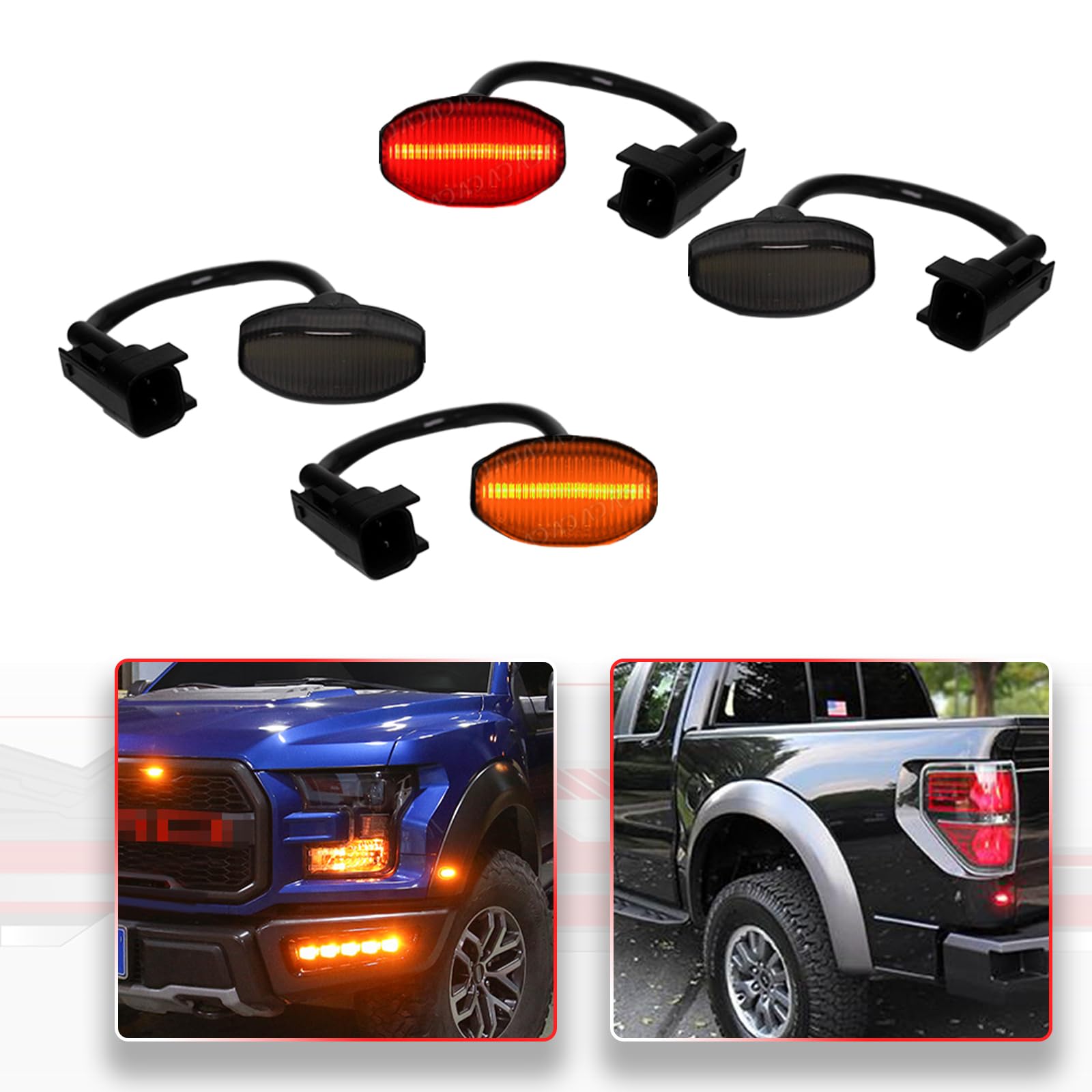 MODIPIM 4Piece For Ford CM31 SVT Raptor 20102014 Replace OEM