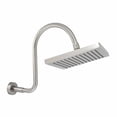 thumbnail image 1 of MODONA 1-Spray 8 in. Single Wall Mount Fixed Shower Head in Satin Nickel, 1 of 2